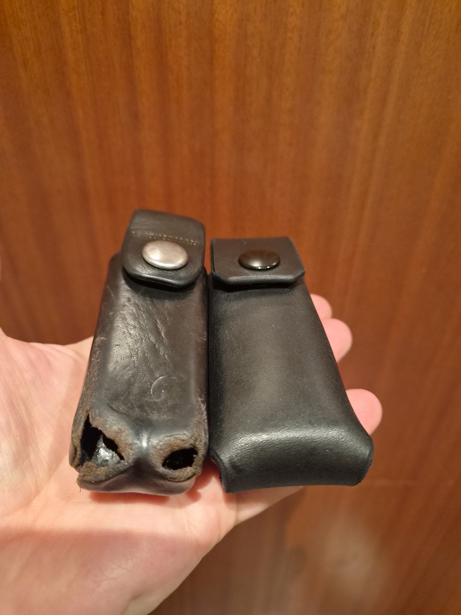 Old and new sheath