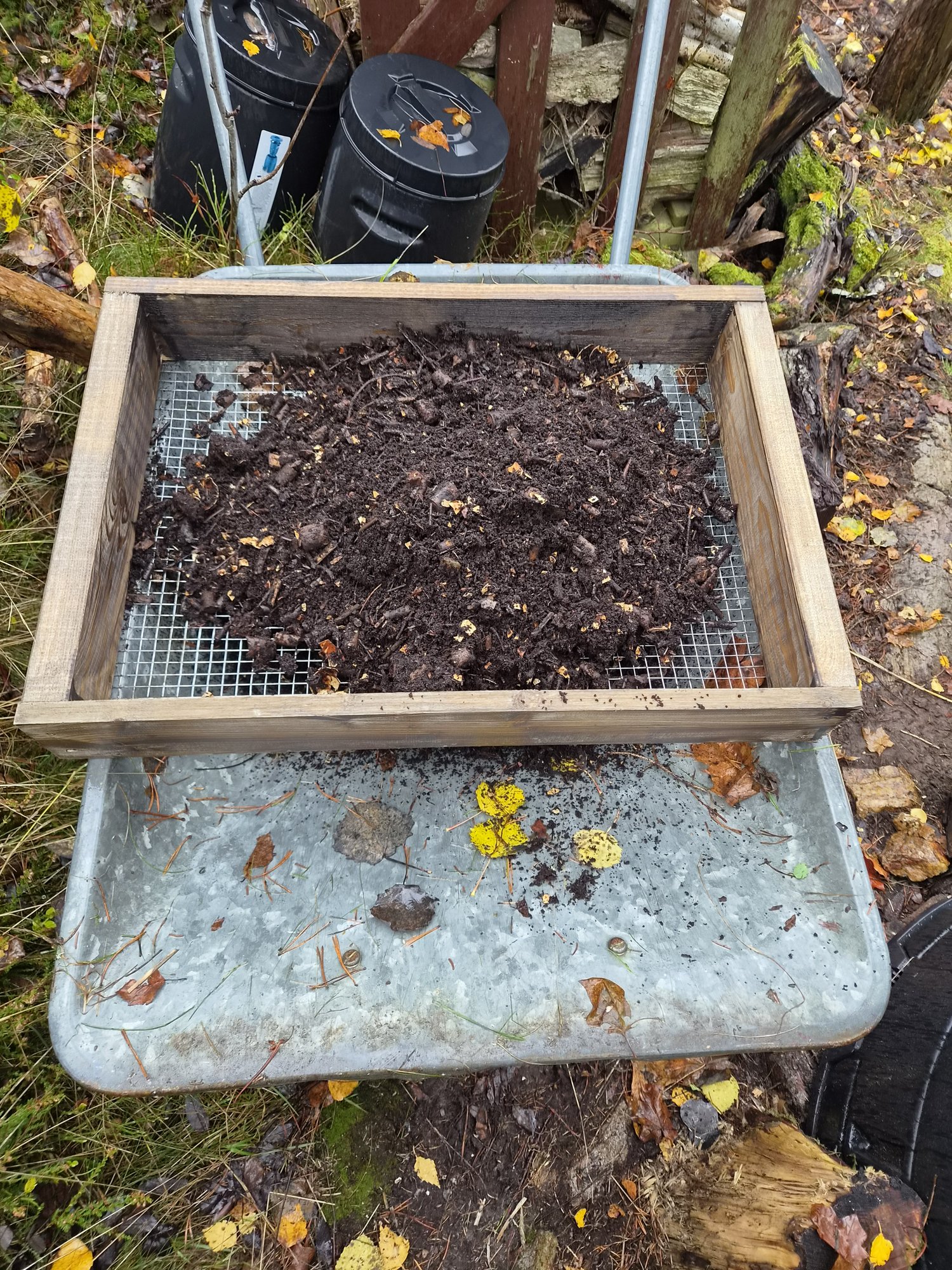 Compost sieve